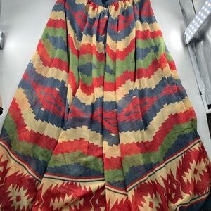 Tasha Polizzi Multicolor A-Line Skirt